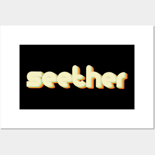 vintage color seether Posters and Art